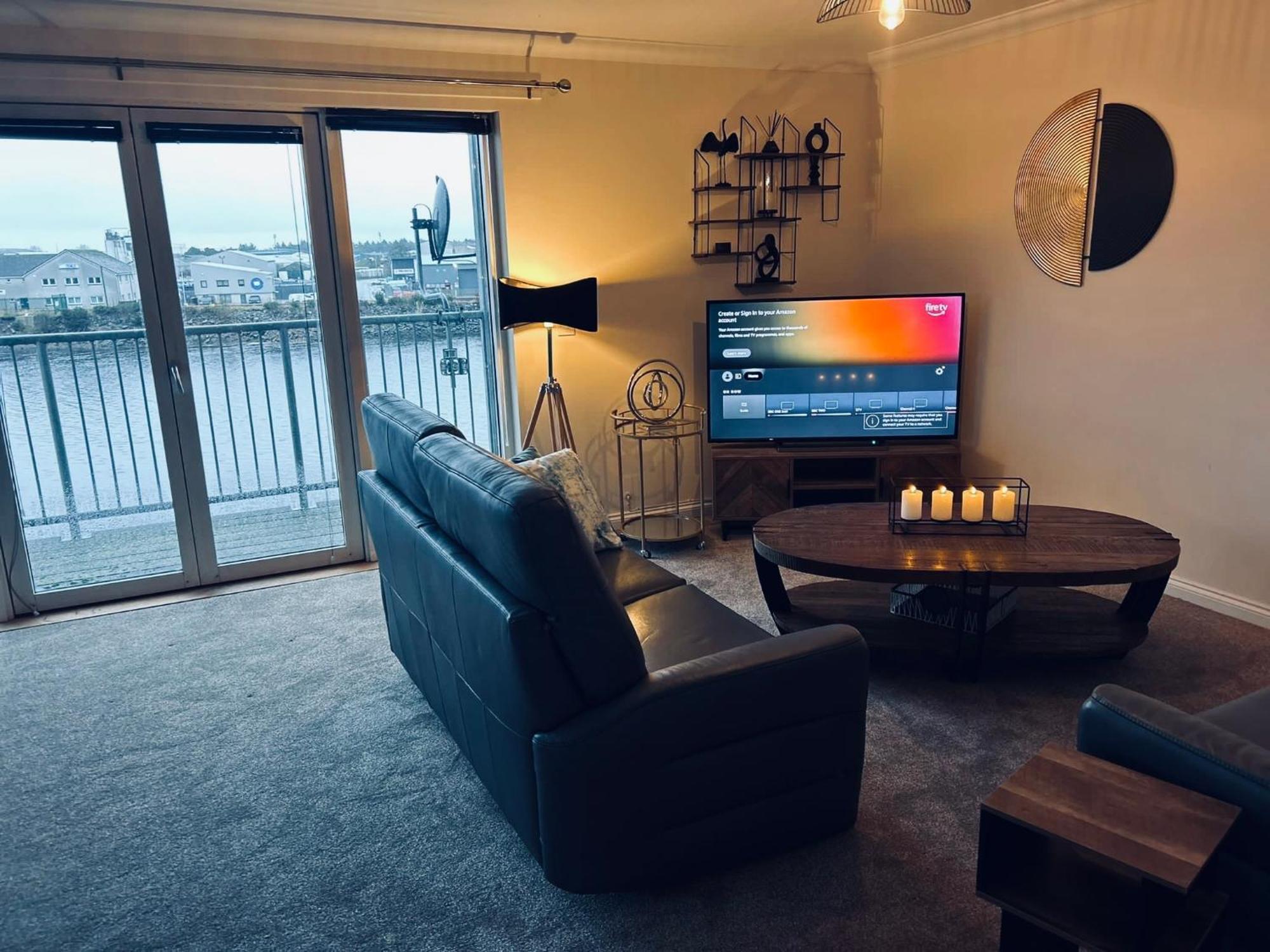 אינברנס Central Cosy Riverview Apartment 2 Bed, 2 Bath, Free Parking / Wifi מראה חיצוני תמונה
